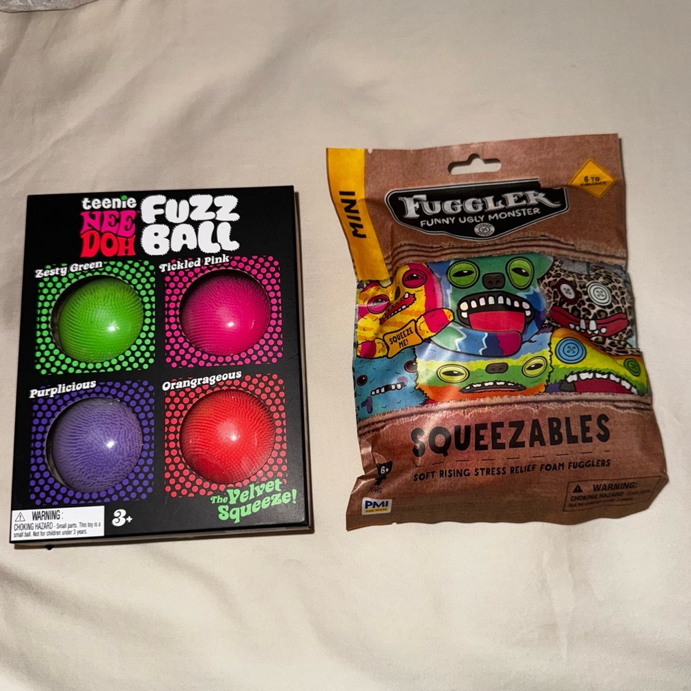 SEALED NEW SENSORY TOYS FOR ANY AGE !!
